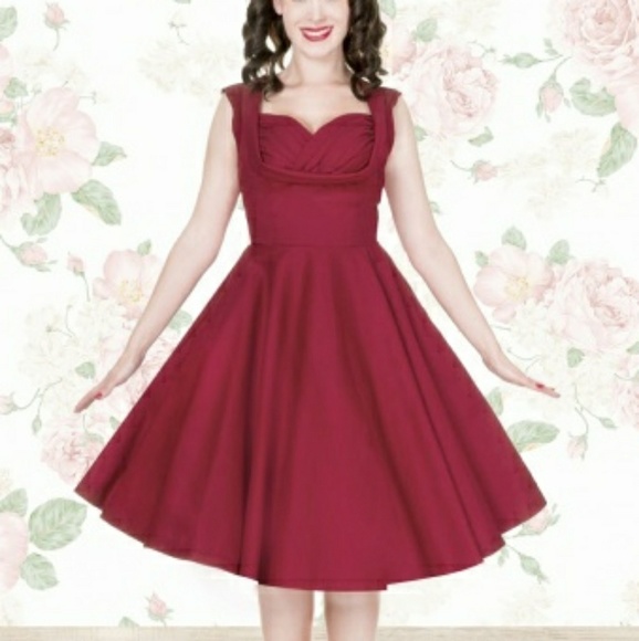 lindy Bop Dresses & Skirts - Lindy Bop red ophelia dress L NWT